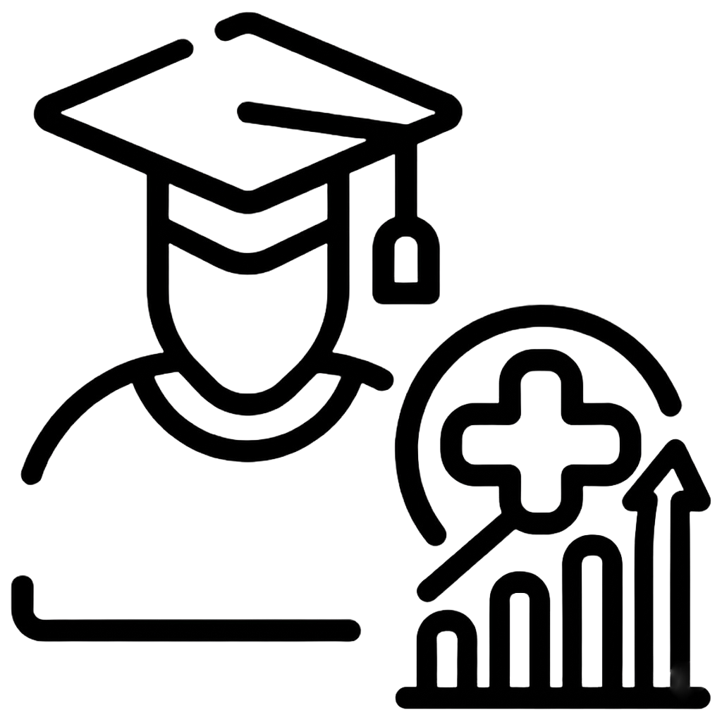 Image of placed hospital administration students of Arown Academy