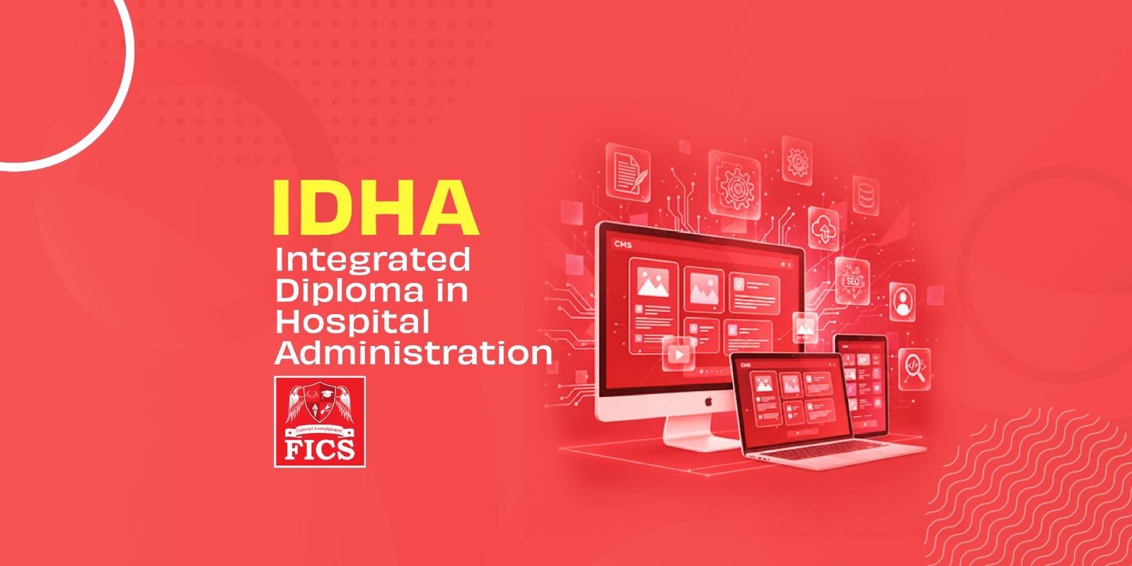 Arown international diploma in hospital administration course page